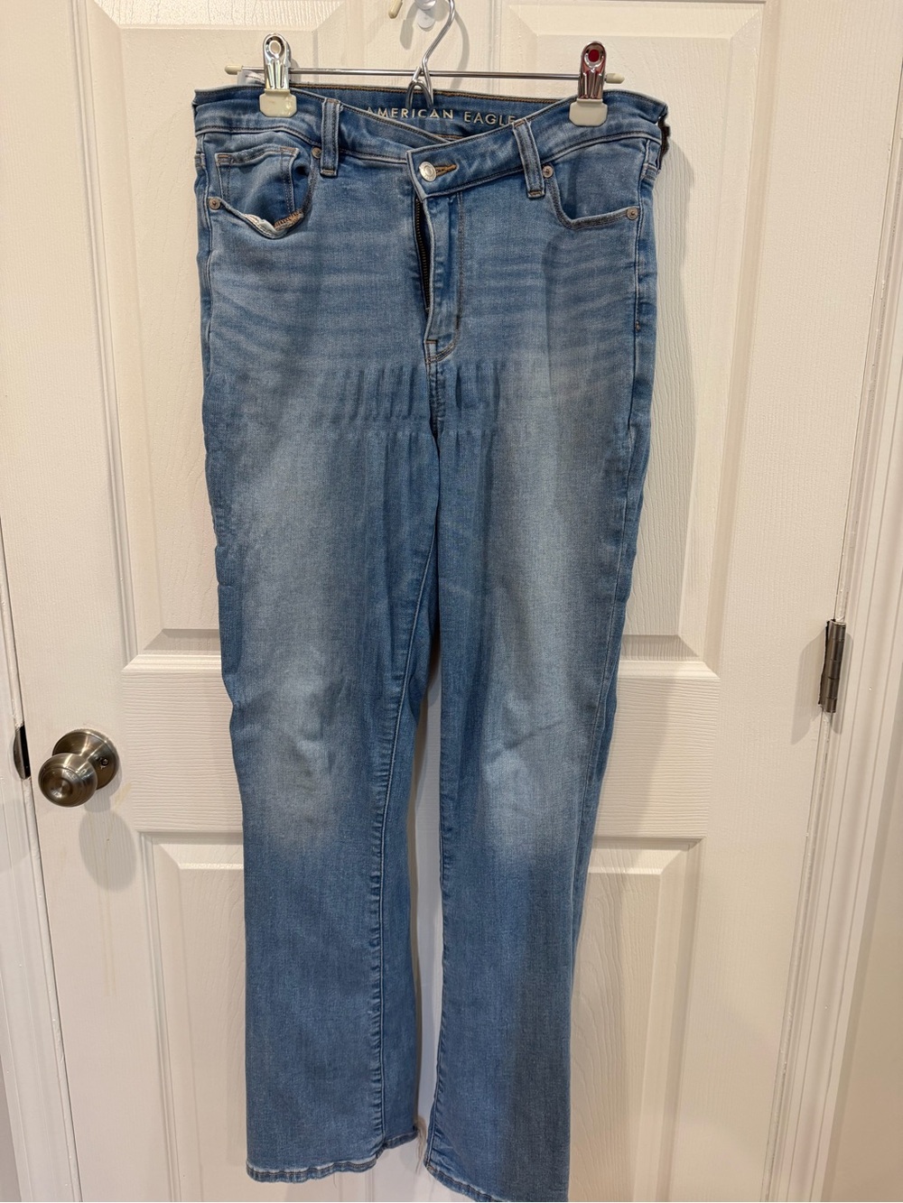American Eagle Outfitters Light Blue Women's Skinny Kick Jeans